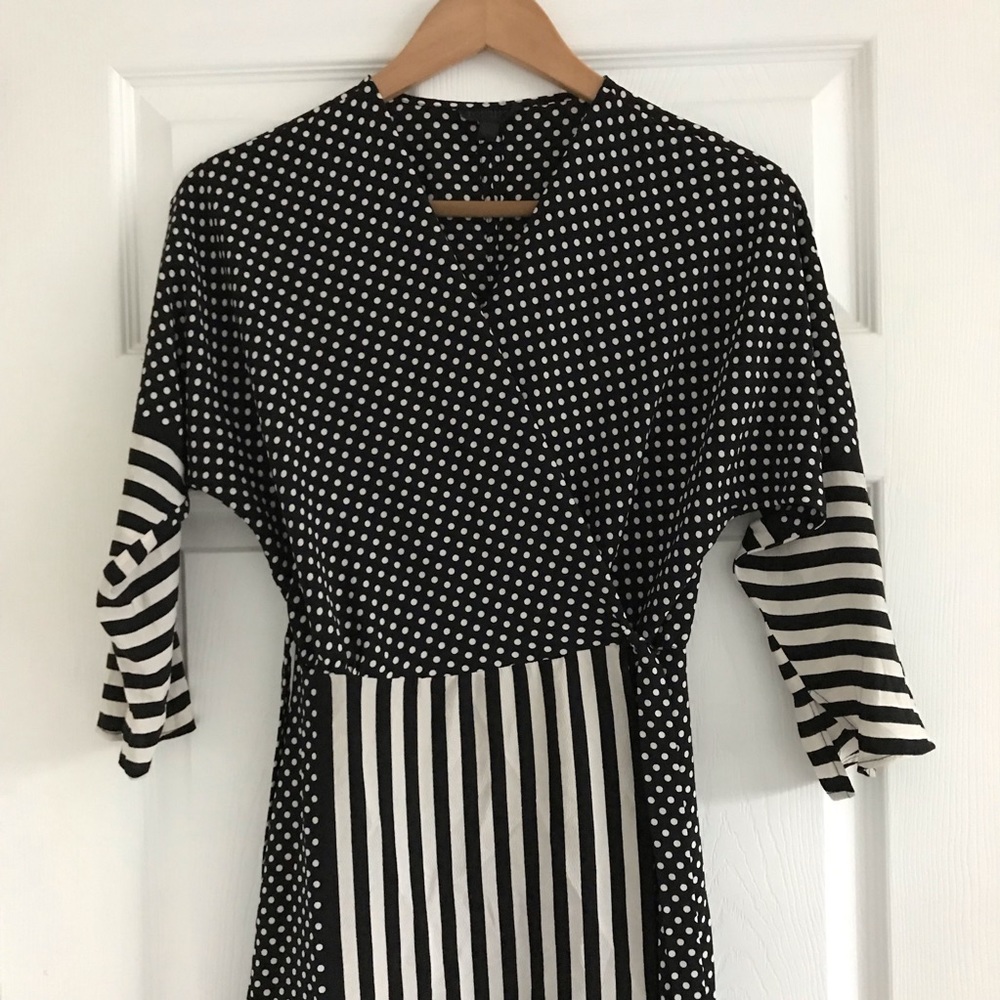 TOPSHOP Asymmetric Wrap Dress